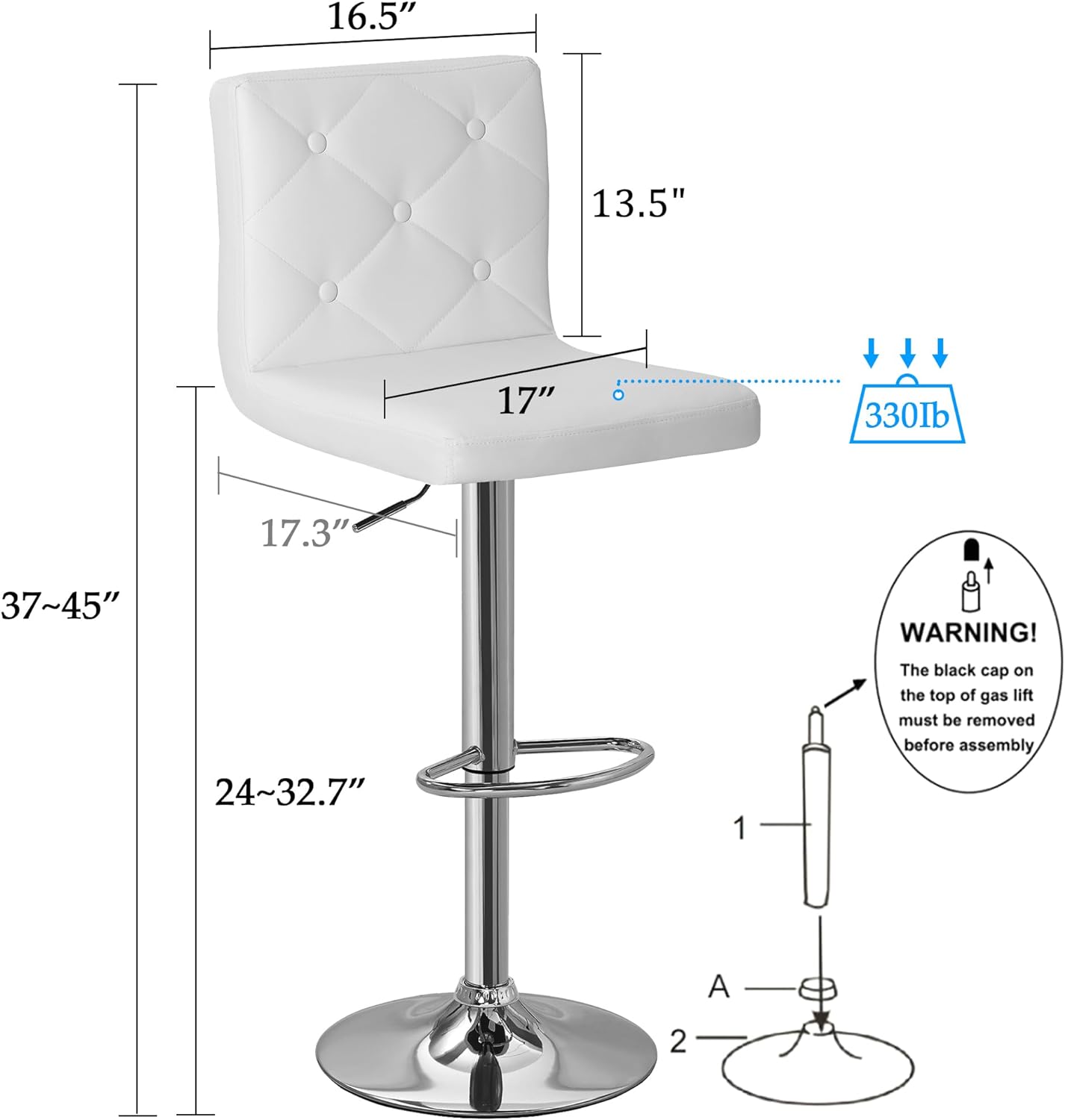 Height of kitchen cheap chair