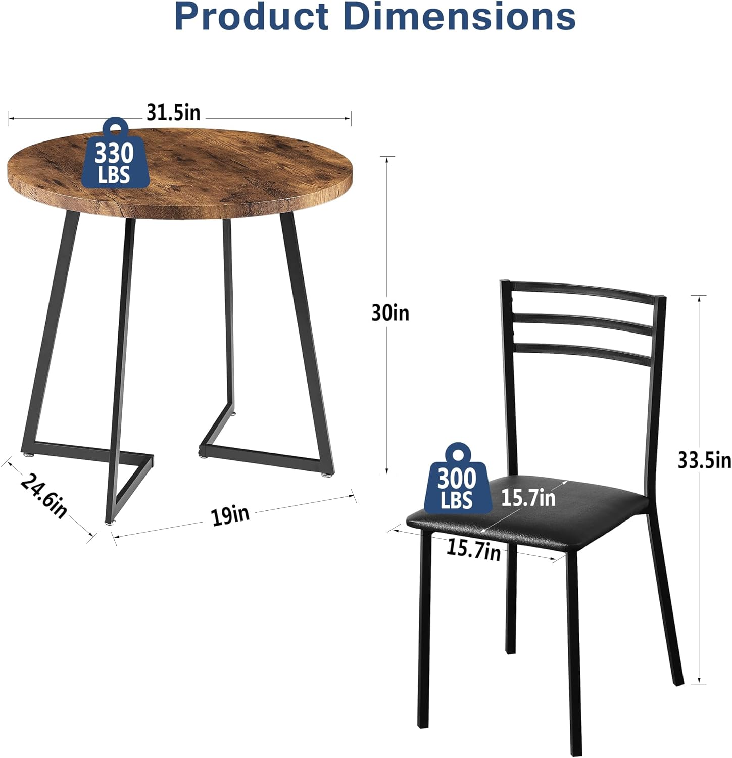 Dining sets under discount 300