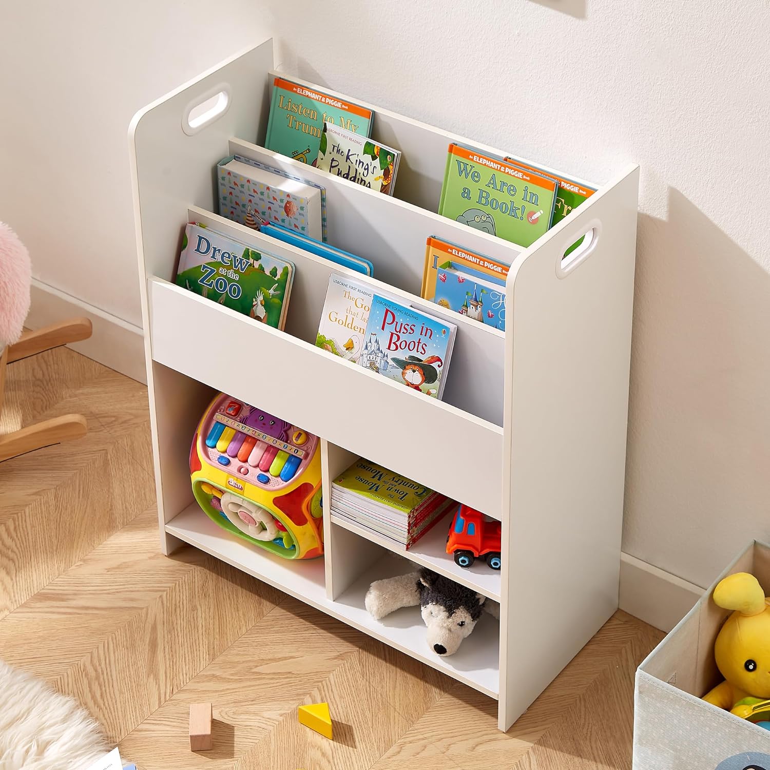 Plastic shops kids bookshelf