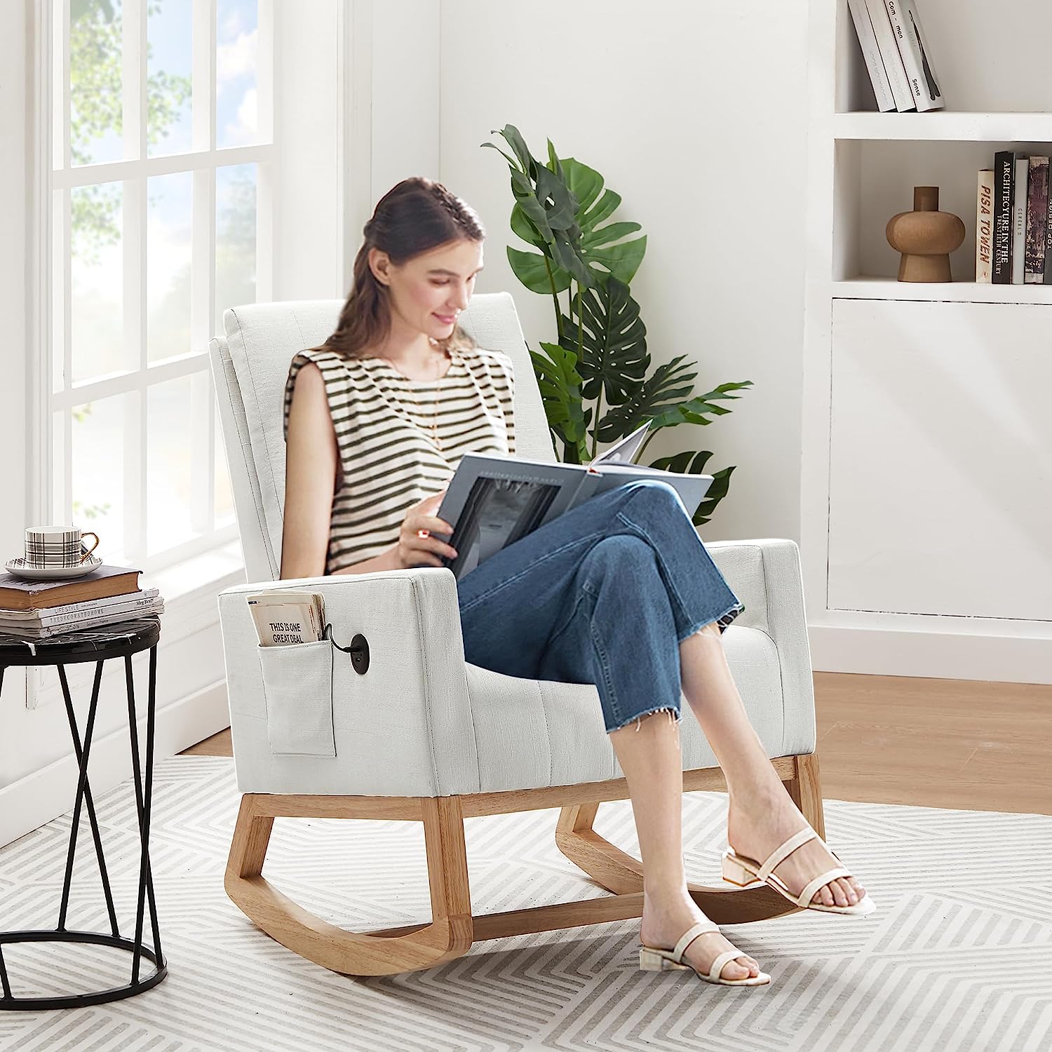 Girls rocking clearance chair