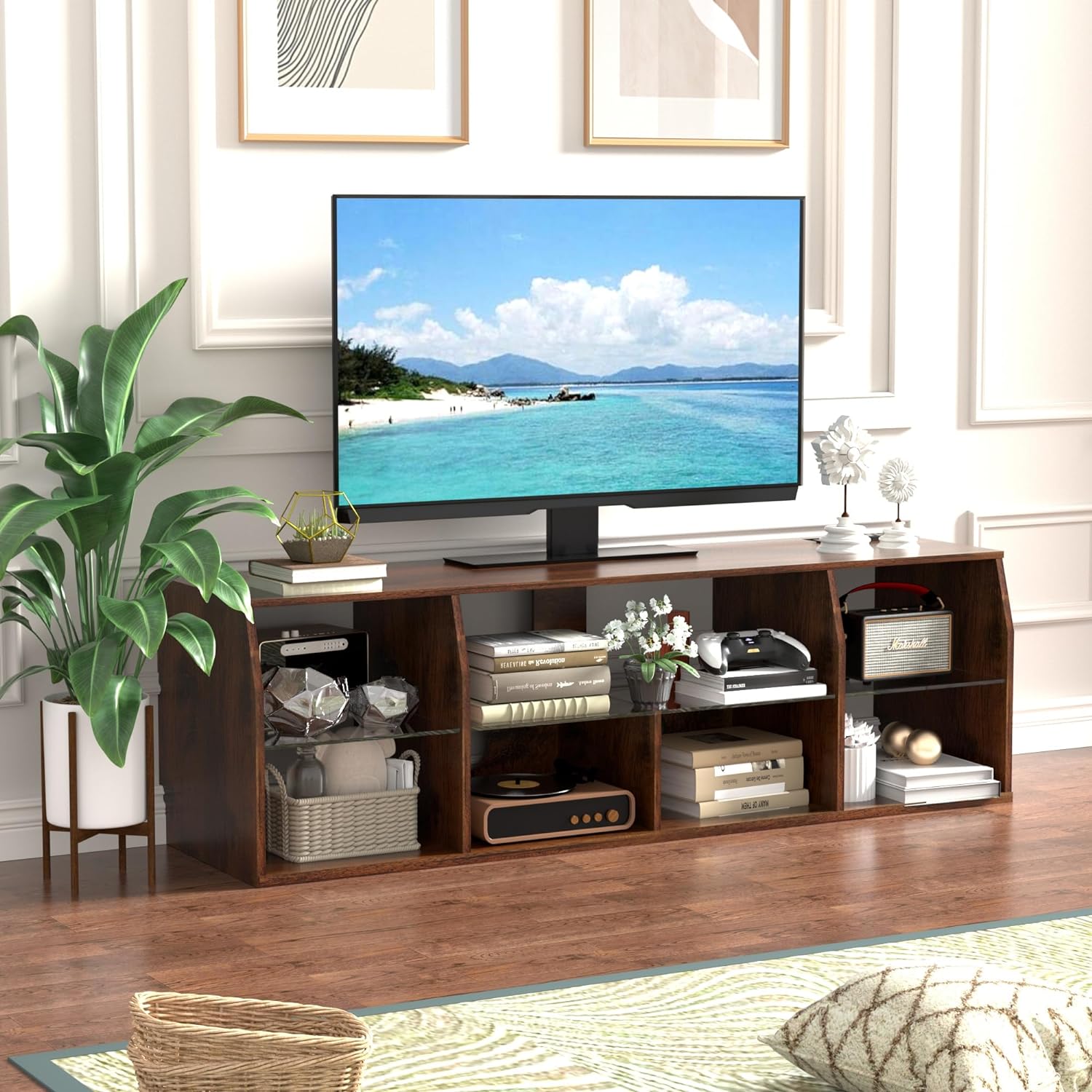 Viansola led deals tv stand