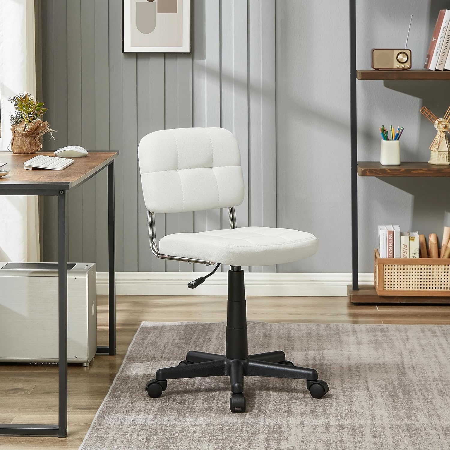 Small task best sale chair no arms