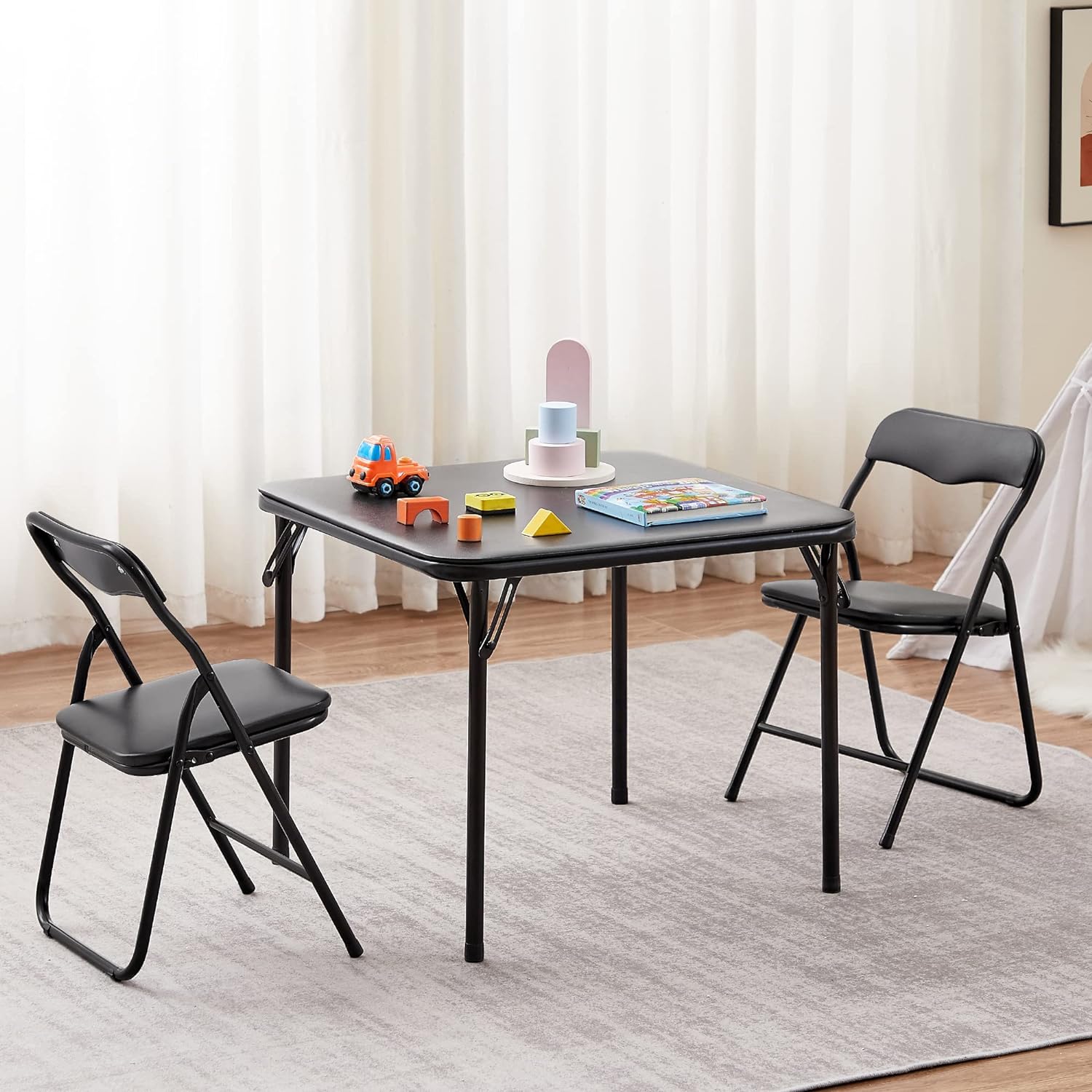 Children's card table and chairs set deals