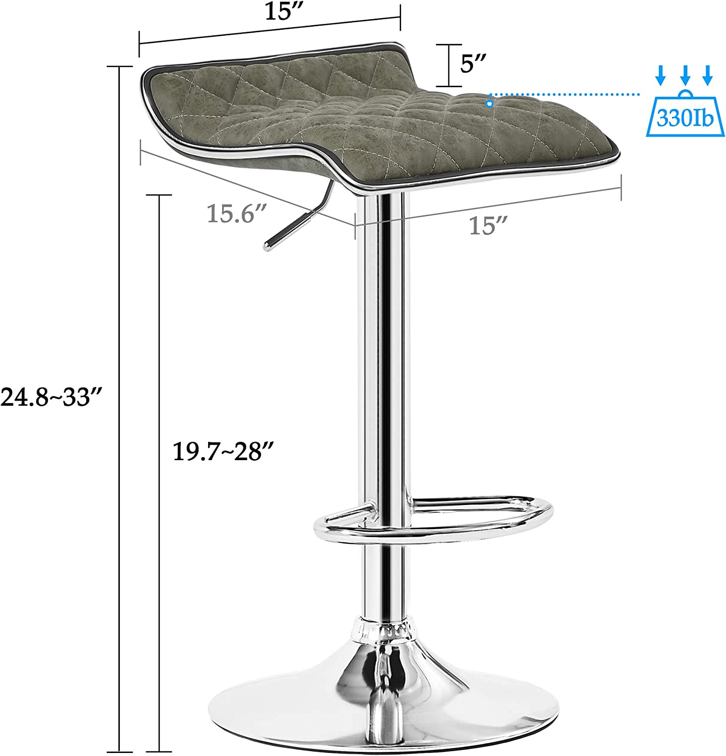 Height bar stool discount chair