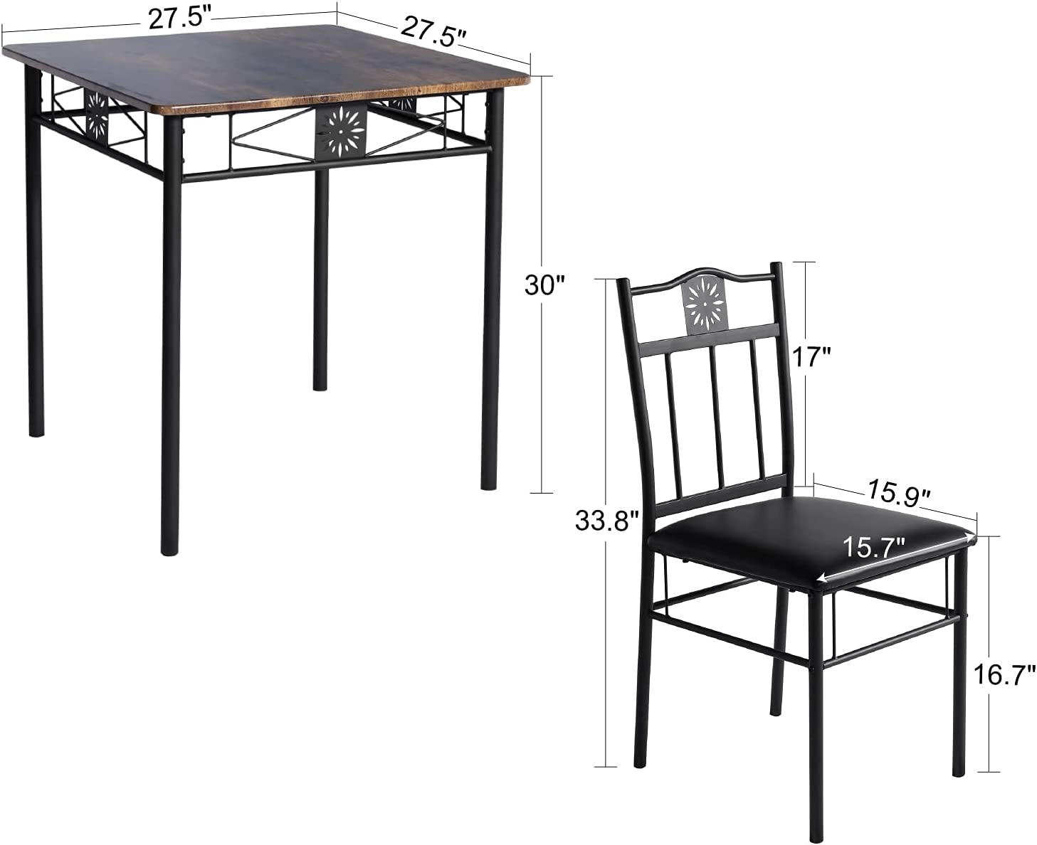 Kitchen and chairs online set