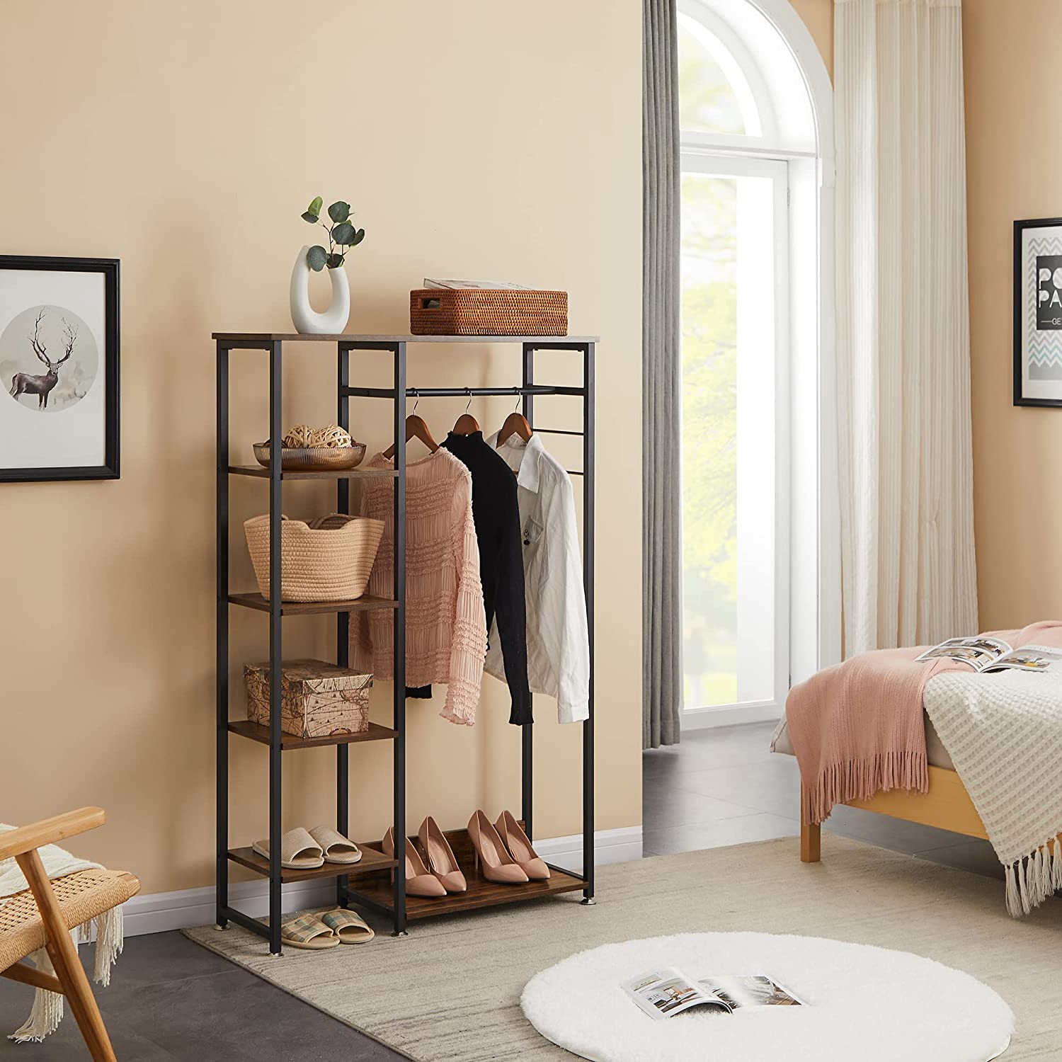 Closet discount storage rack