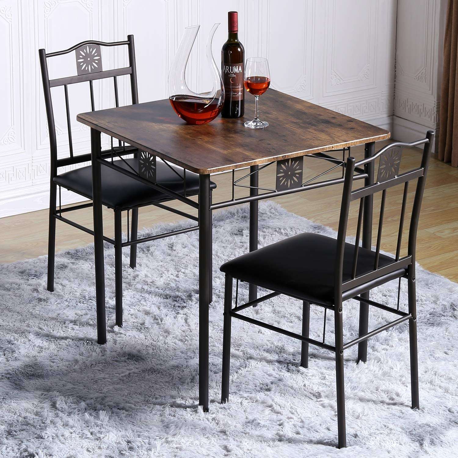 Ligon 3 deals piece dining set