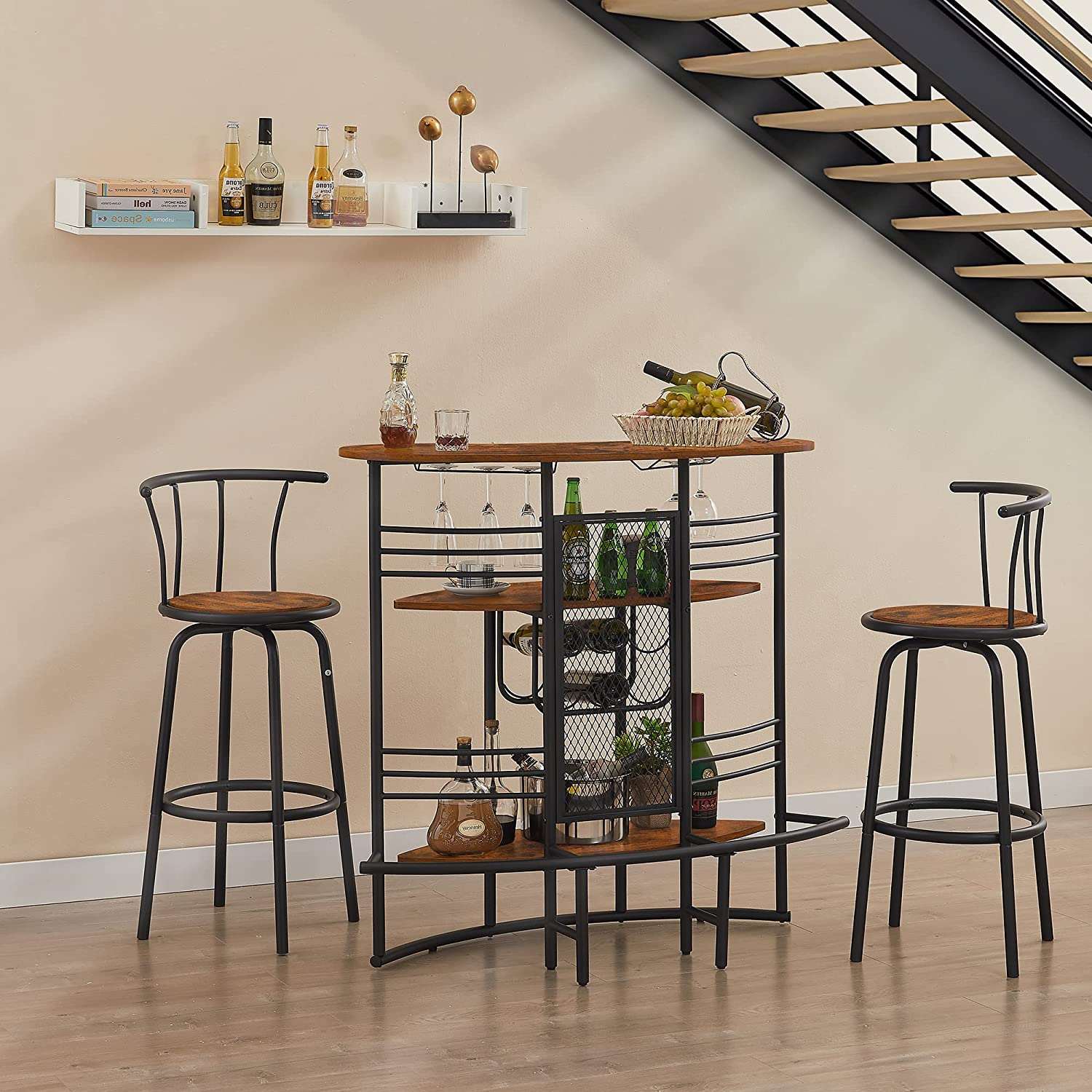 Bar and best sale bar stool sets