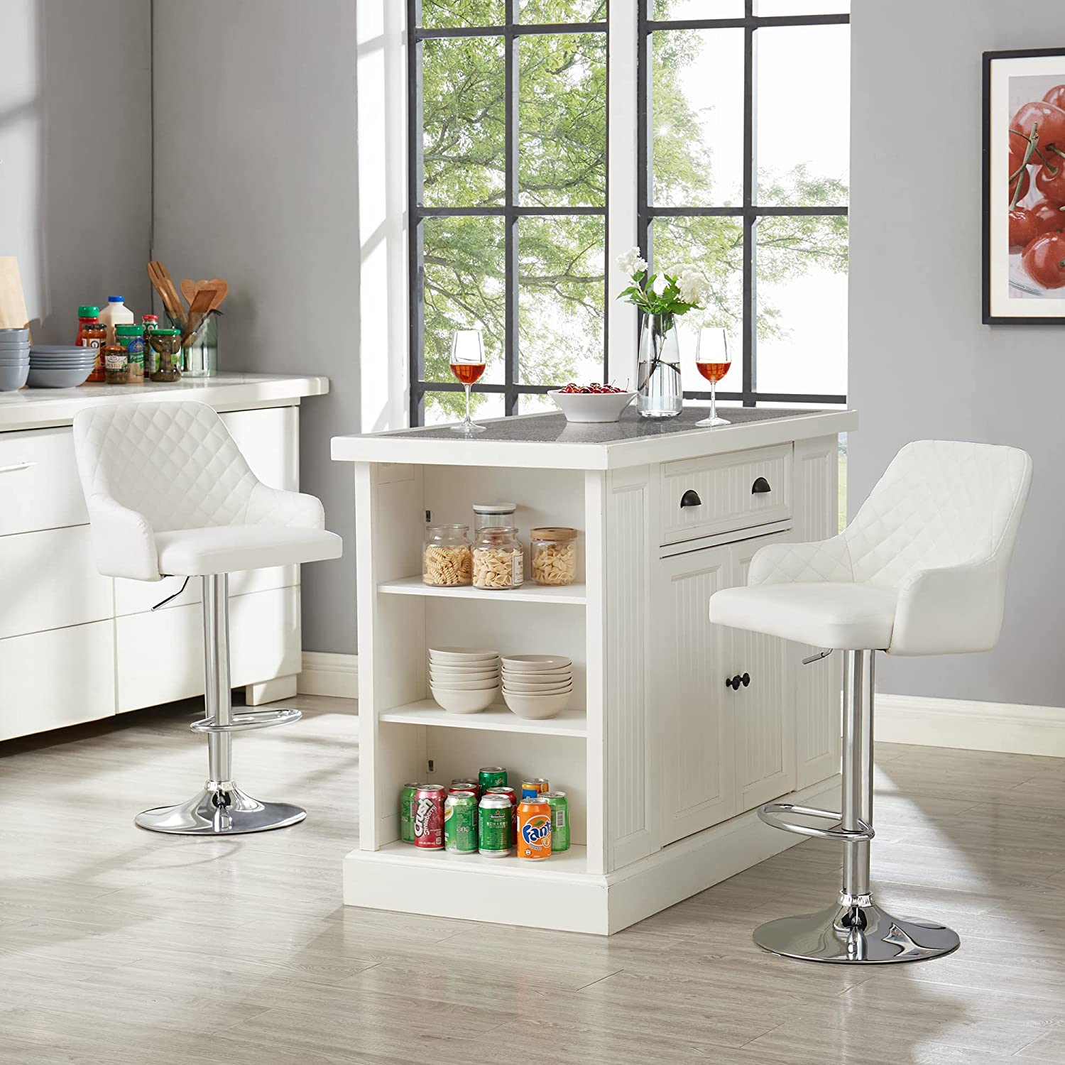 Small kitchen bar discount stools