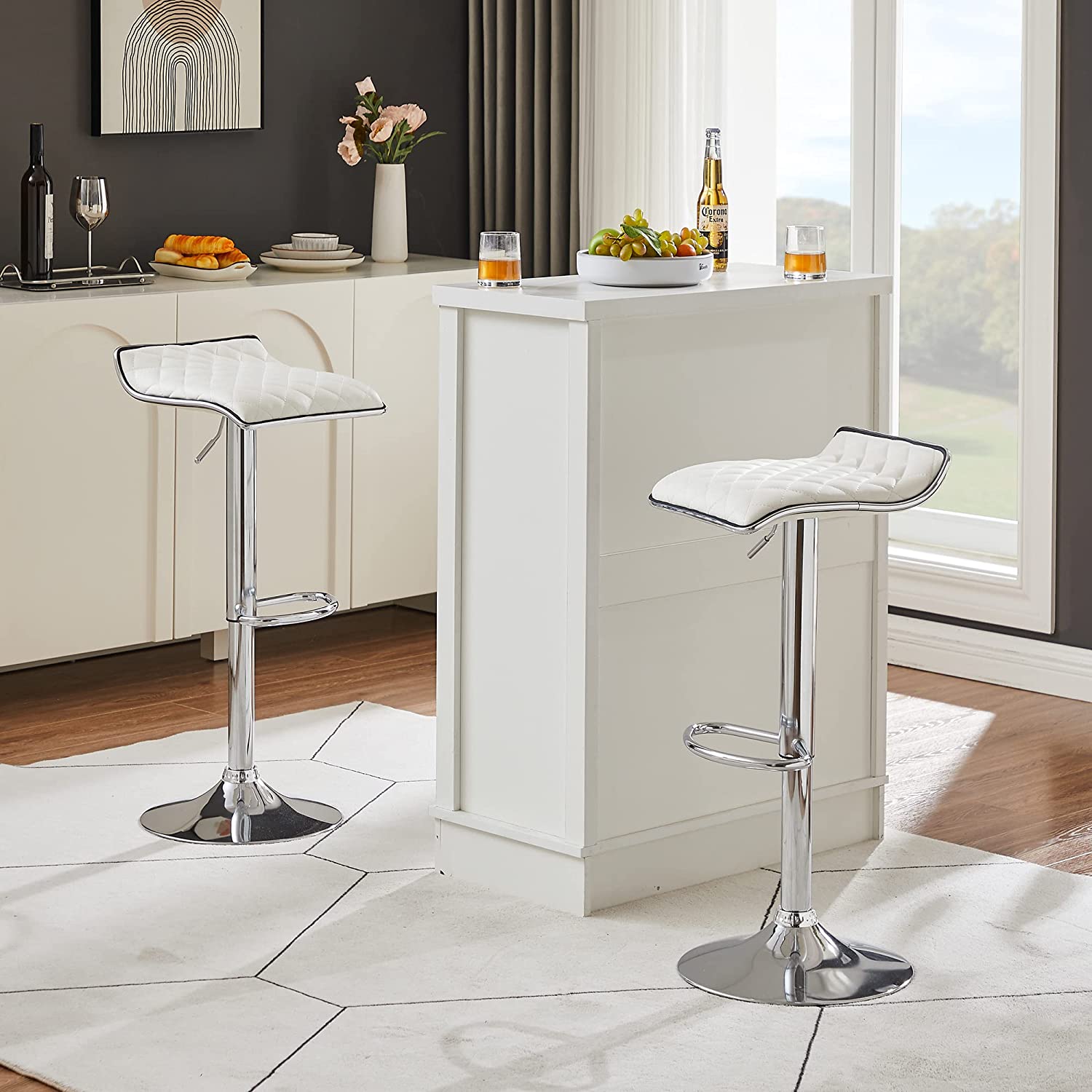 Set of 2 breakfast bar online stools