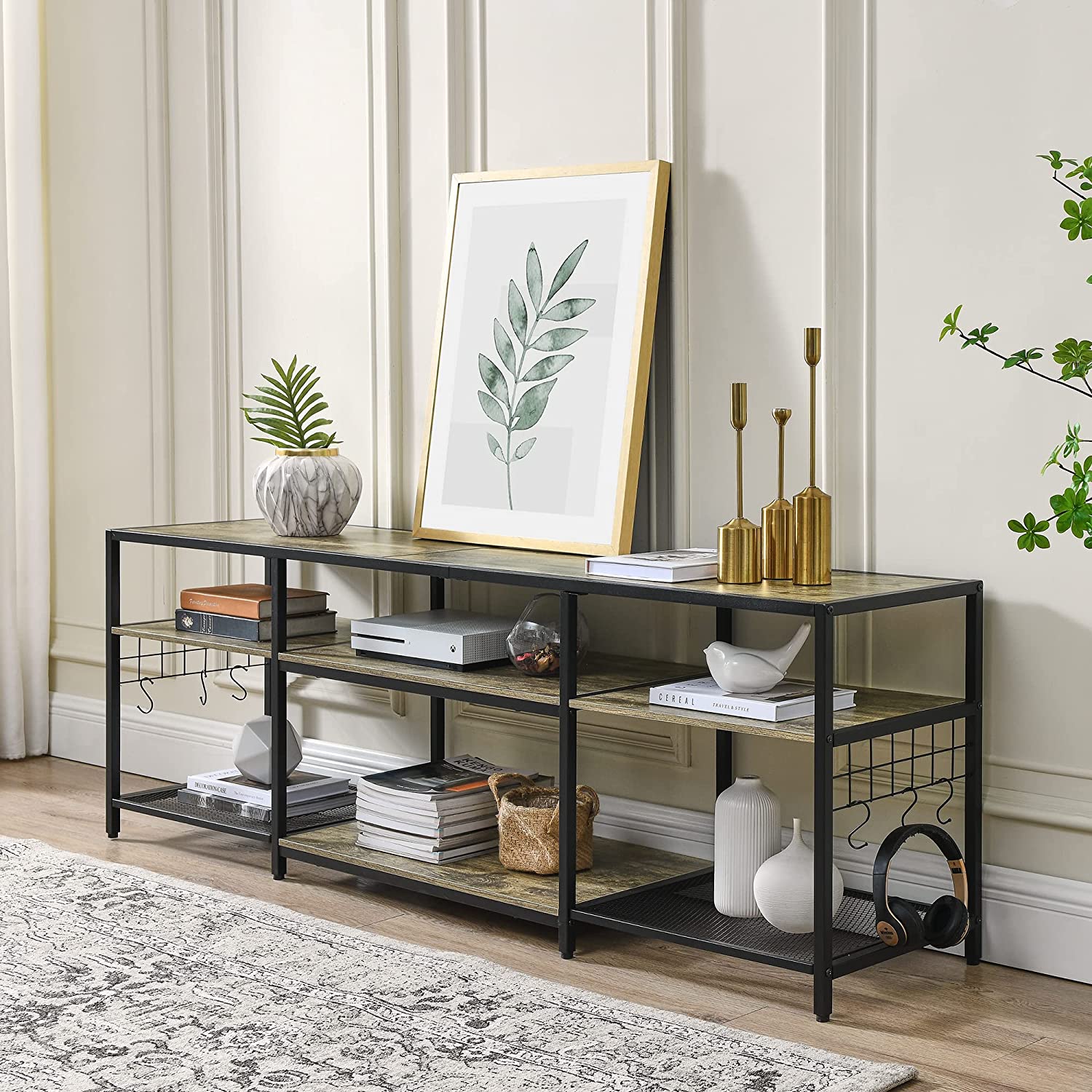 Pottery barn media store console table